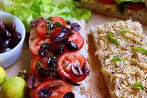 Vegan French Tuna Salad Sandwich/Pan Bagnat