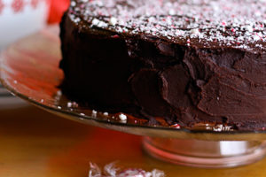 Vegan Mint Chocolate Cake