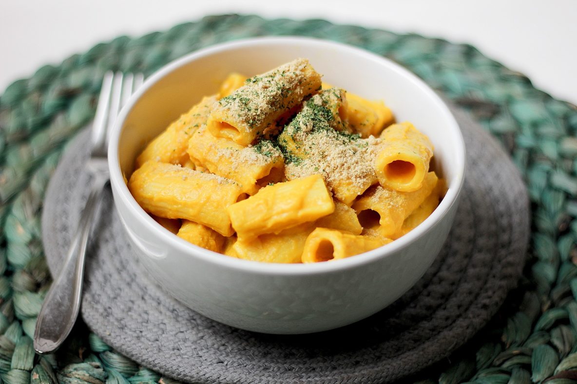 Creamy Butternut Squash Pasta - TryVeg